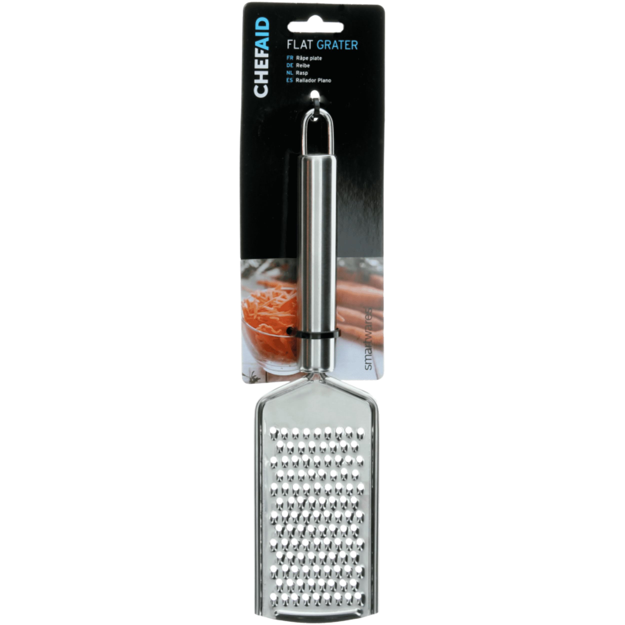 Chef Aid Stanless Steel Flat Grater, Regular