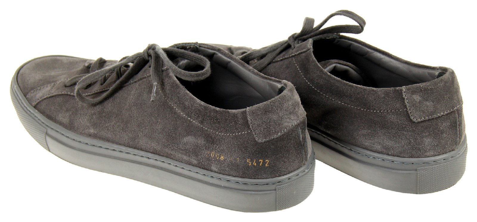 Common Projects Original Achilles Suede Sneakers Gray Size Common Projects Original Achilles Suede Sneakers Gray Size