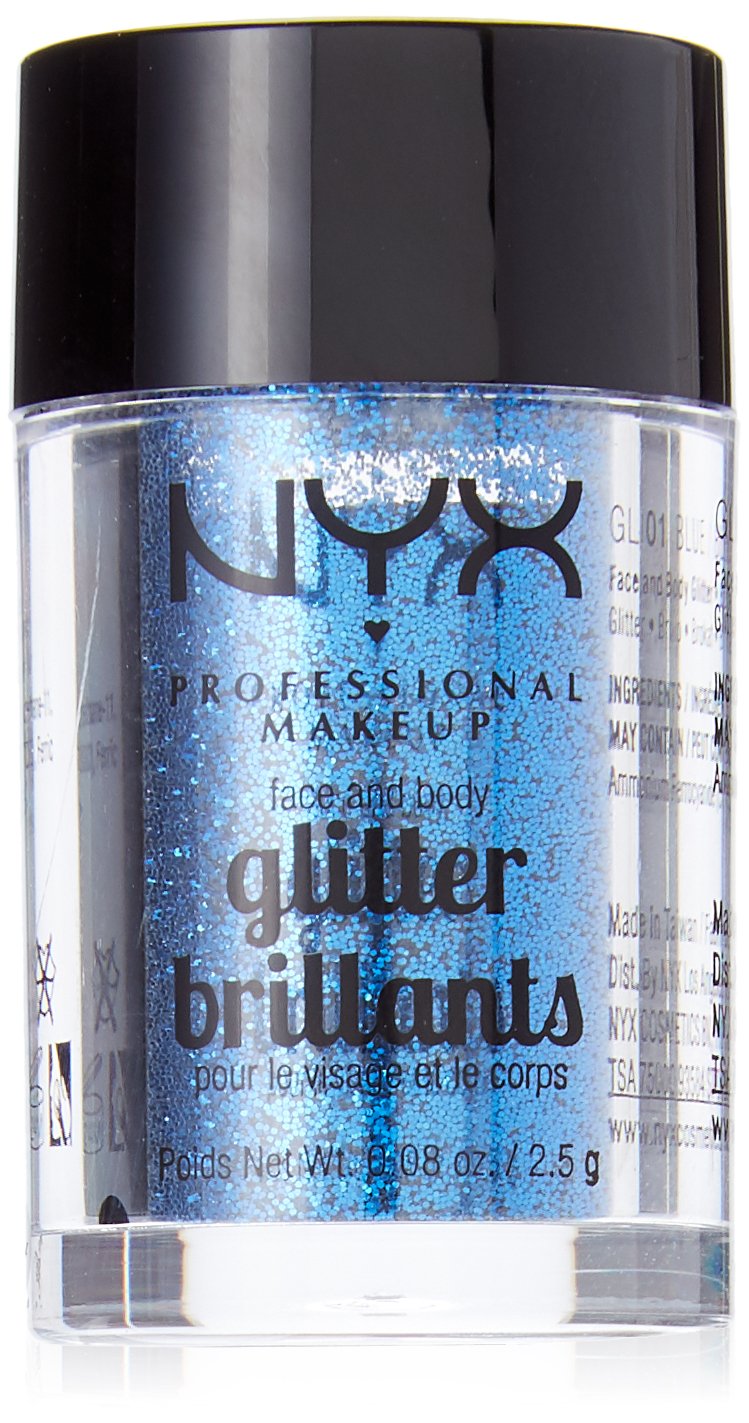 NYX Cosmetics Face & Body Glitter Red Beauty