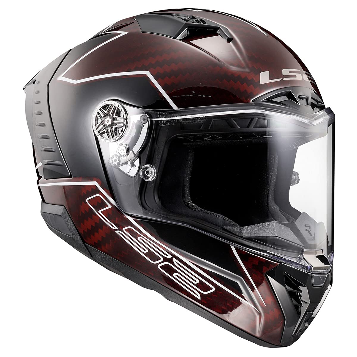 LS2 Helmets Thunder Carbon Lightning Helmet