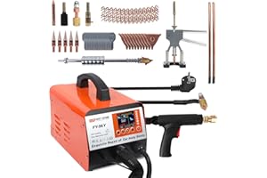 Dent Puller Welder 110V Auto Body Dent Puller Welder,Stud Welder Dent Repair Kit with Slide Hammer Dent Puller for Car, Truck
