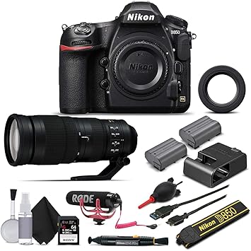 Amazon Com Nikon D850 Digital Slr Camera W Nikon Af S Fx Nikkor 0 500mm F 5 6e Ed Lens 64gb Memory Card Soft Bag Rode Mic Extra Battery International Model Camera Photo