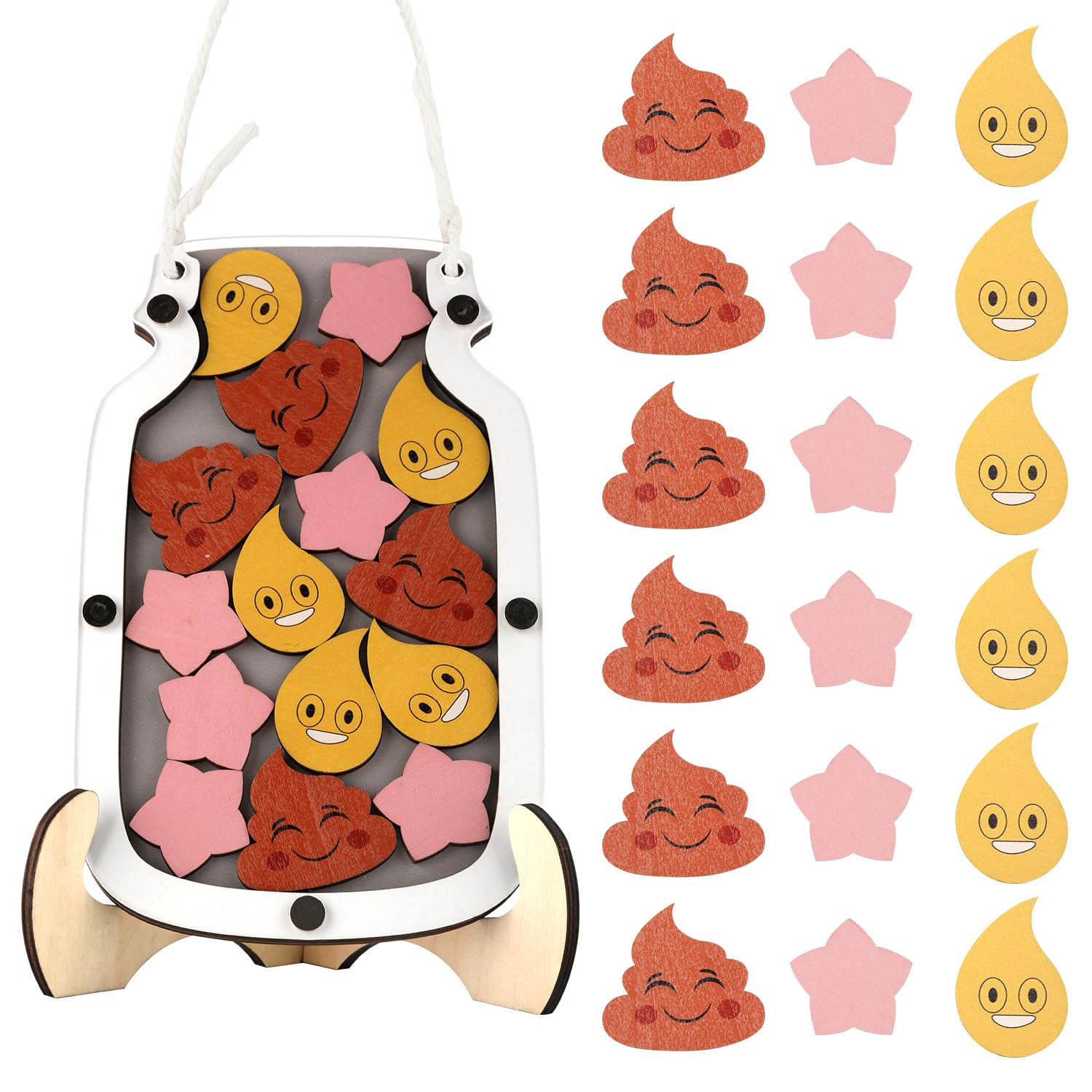 LUTER Toddler Reward Jar, Kids Potty Training Reward Jar Kids Chore Chart Kids Behavior Reward Chart Kids Responsibility Reward Chart for Rewarding Children for Good Behavior