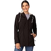 Free Country Women's Softshell Jacket Fleece Lined Warm Insulated Hooded Water & Wind Resistant Coat for Outdoor-Long Super