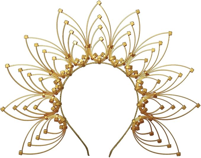 Corona gótica con halo y corona de sol con cierre de corona, corona