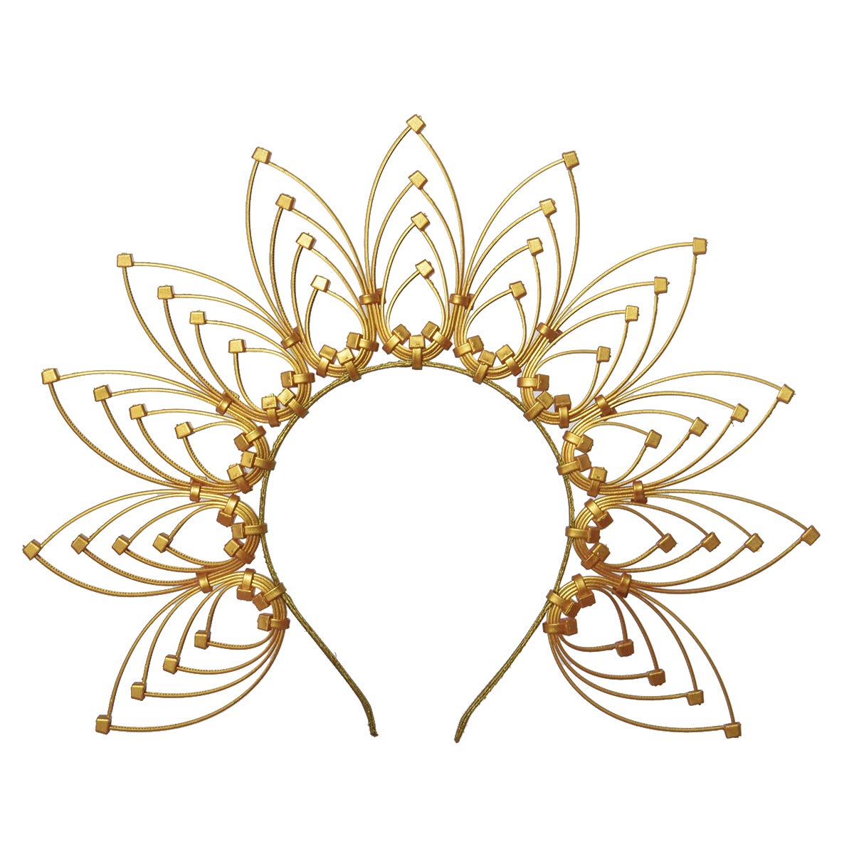 GRACEART Sunburst Halo Crown Headband Costume Party Hair Accessories (A) โ image 1