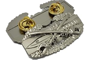 DEURA Cavalry Combat Action Badge US Army CAB Military Cav Sabers Insignia 2" Pin