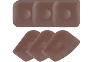 6pcs Pan Scrapers, Plastic Multifunctional Pan Pot Dish Scraper Tool Set Practical Kitchen Gadgets Suitable for Cutting Dough