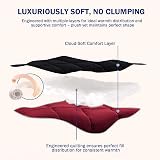 HIG 3 Pieces Black Reversible Duvet King 240 x 220cm OEKO-TEX 10.5 Tog view 3