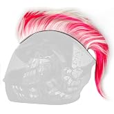 HHongJM Mohawk for Helmet Wigs Hair Helmet Mohawk Helmet Decoration Hawk for Motorcycle Bicycle Snowboarding Skiing Biking Cycling Helmets, Reusable Design Hawk (Helmet Not Included)
