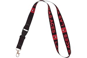 Desert Cactus Las Vegas Aces Lanyard Keychain Detachable WNBA Breakaway Snap Buckle National Basketball Association Car Keys ID Badge Holder (Lanyard A)
