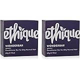 Ethique Wonderbar Eco-Friendly Solid Conditioner Bar - Sustainable Natural Conditioner, Plastic Free, 100% Soap Free, Palm Oi