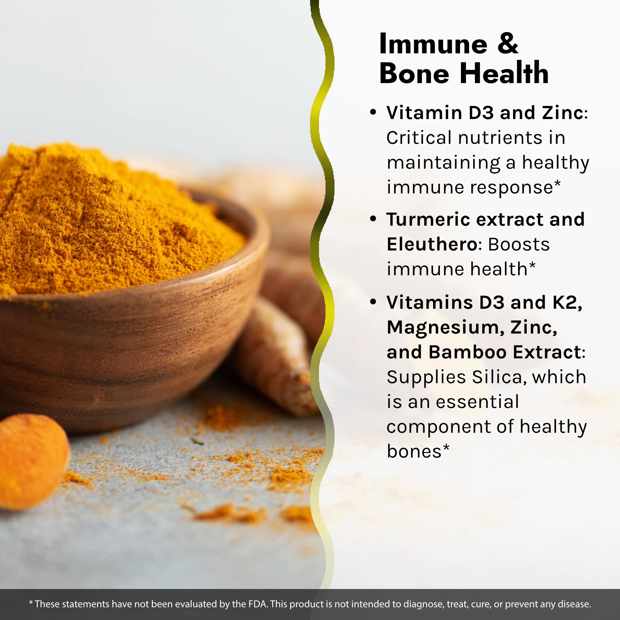 Irwin Naturals High Potency Mega D3 & K2 + Turmeric Extract for Healthy Bones, Immune Function & Positive Mood - Advanced Absorption with Magnesium, Turmeric, Bamboo & Omega Oil - 60 Liquid Softgels