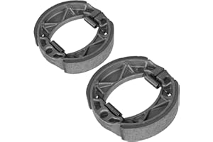 Youxmoto Front Rear Brake Shoes for Yamaha TTR125 TT-R 125 2000 2001 2002 2003 2004 2005-2009, Drum Brake Shoes For Yamaha CV50/ CW50/ CV80/ DT100/ RT100