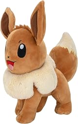 Pokémon Eevee Plush 8-Inch Authentic Details Kids Toys view 2