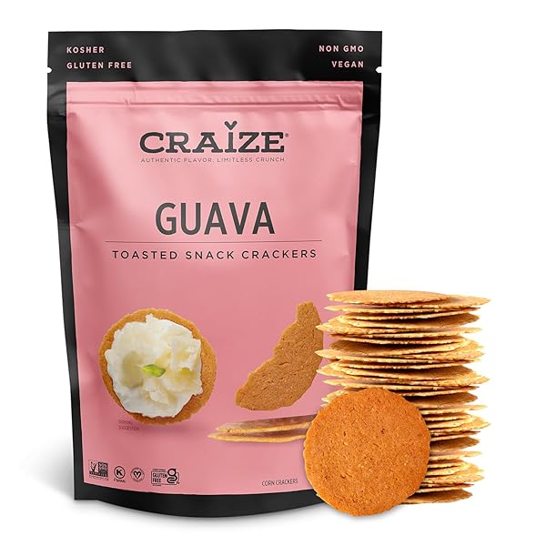 CRAIZE GUAVA CRISPS | GLUTEN FREE, VEGAN, KOSHER,...