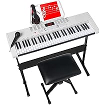 鍵盤楽器 Tictac Amazon.com: Best Choice Products 61-Key Electronic Keyboard