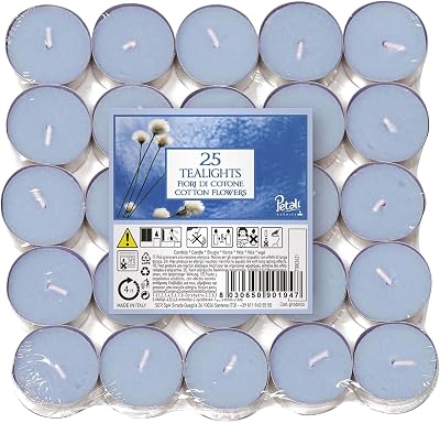 Price's Petali Range Scented Tealights 25 Pack