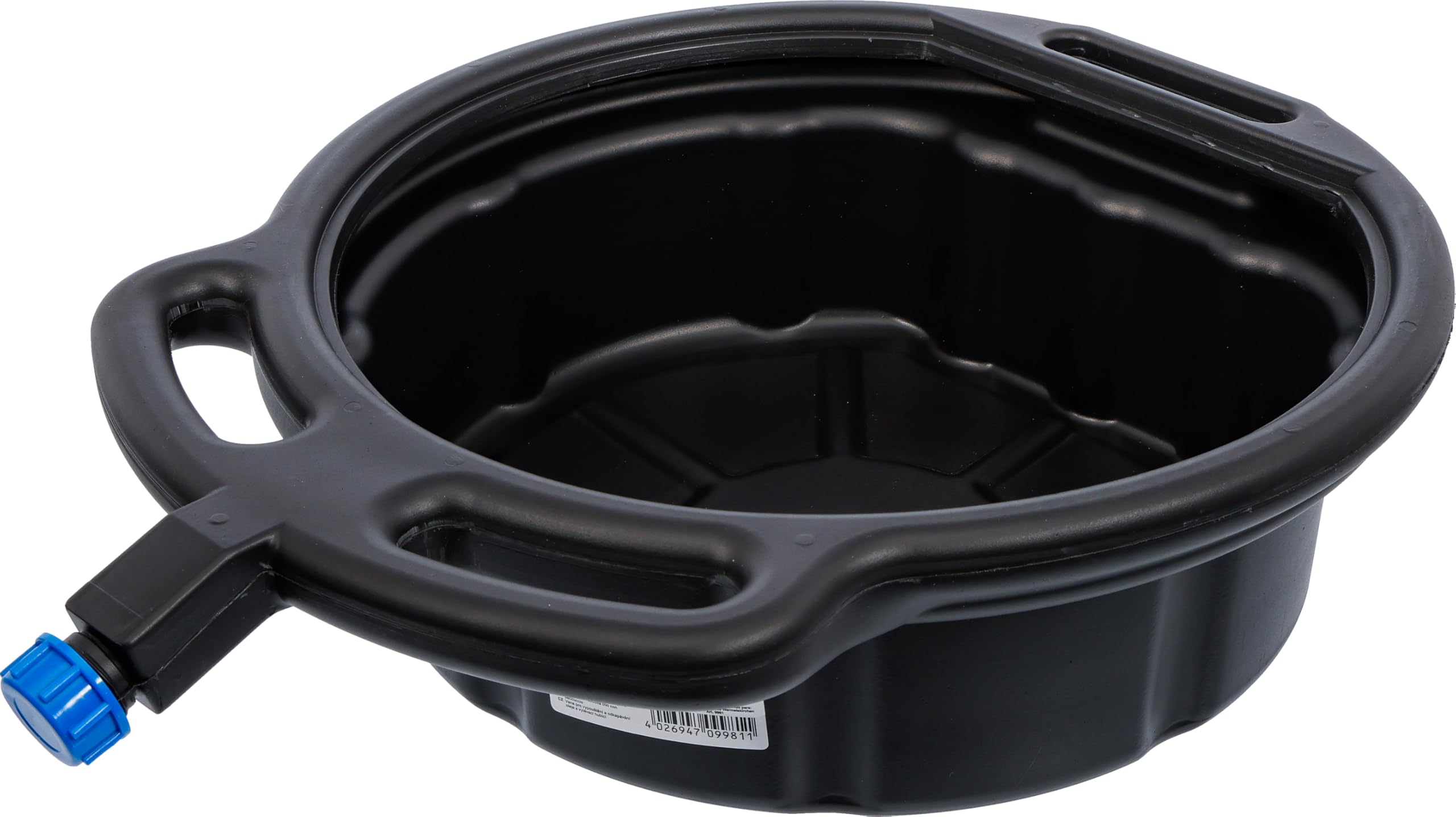 BGS 9981 | Oil Tub / Drip Pan with Nozzle | 8 l