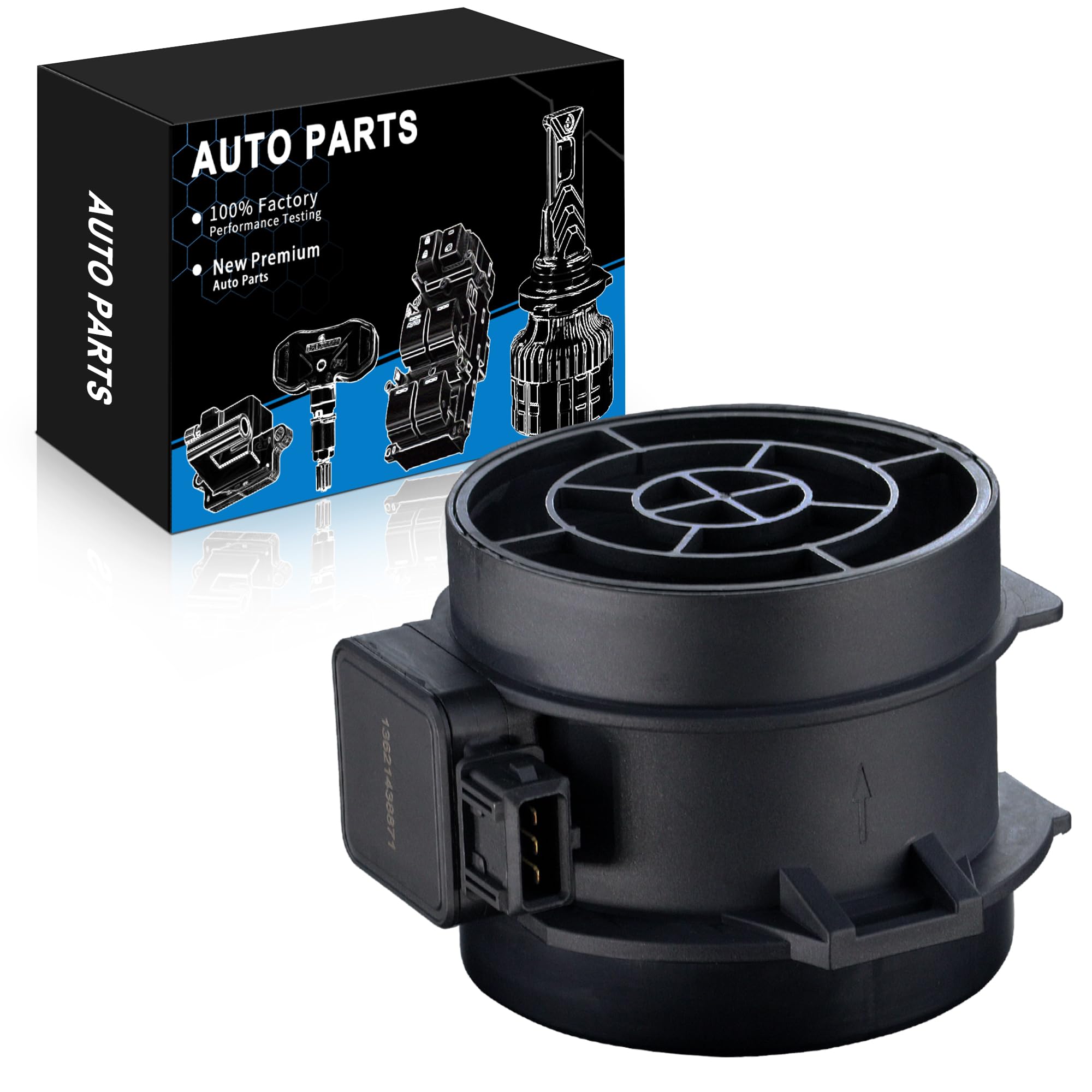 Photo 1 of SZKAIDAG Mass Airflow Sensor for:-BMW 330Ci 330i 330xi 530i X5 Z3 3.0L 2001 2002 2003 2004 2005 2006 MAF Sensor Replacement OE# 13621438871, 8ET009142341, 5WK96132, 5WK96132Z, 13627567451, 1438871