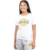 Ultra Game Women's NBA Official Soft Vintage Distressed Graphics T-Shirt