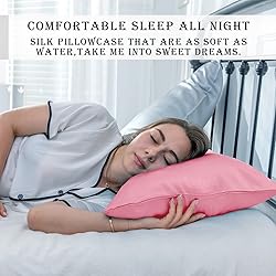 Mulberry Silk Pillowcase for Hair and Skin Pillow