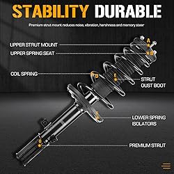 Front Rear Complete Struts Shock Absorber with Coil