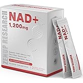 ZenUP Liquid NAD, Extra Strength 1,200mg NAD+ Supplement with CoQ10, Resveratrol, D-Ribose & PQQ for Men & Women, Natural NAD+ Stick for Anti-Aging, Energy, Focus - 30 Packets