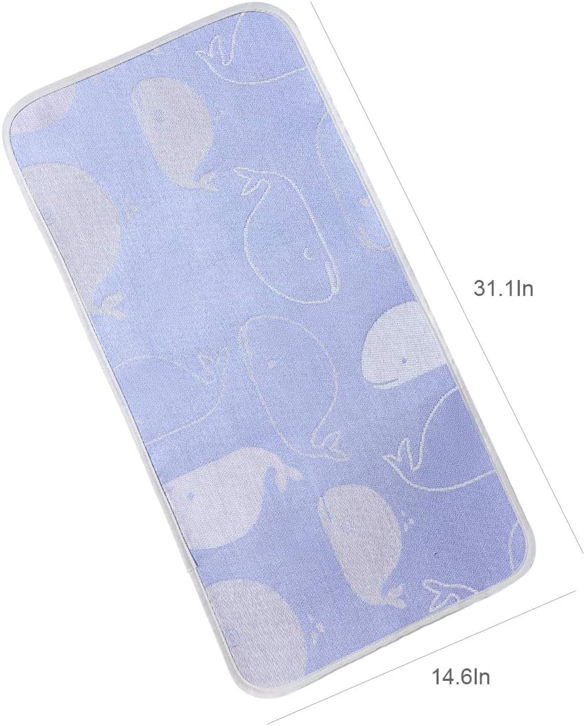 Knowmather Infant Summer Sleeping Mat, 3D Moss Fabric, 6-Sided Hollow Solid Structure Ice Silk Mattress, Breathable, Dry and Washable. Especially for Infant Bed, Baby Lounger, Baby Stroller, etc.: Home & Kitchen