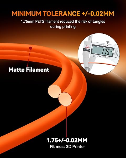 TECBEARS RAPID PETG FILAMENT BUNDLE，HIGH SPEED 3D PRINTER FILAMENT 4KG, HIGH TOUGHNESS PETG, PACK OF 4, BLACK