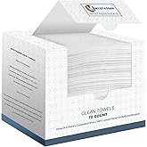 Face Clean Towels, 70 Count, Hypoallergenic Disposable Face Towelette, Facial Washcloth, Biodegradable Makeup Remover Dry Wip
