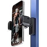 CreaDream Gym Magnetic Phone Holder, Gym Essentials Magnet Phone Mount with 360 Rotation, Portable Workout Accessories for Men and Women, Compatible with 4.7-7" Smartphones