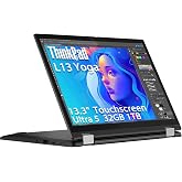 Lenovo ThinkPad L13 Yoga G5, 13.3" 2-in-1 Laptop, Ultra 5 125U, 32GB DDR5 | 1TB SSD, FHD+ Touchscreen, Business AI PC, Intel 12-Core, Fingerprint, IR Webcam, Thunderbolt 4, Lightweight, Win 11 Pro