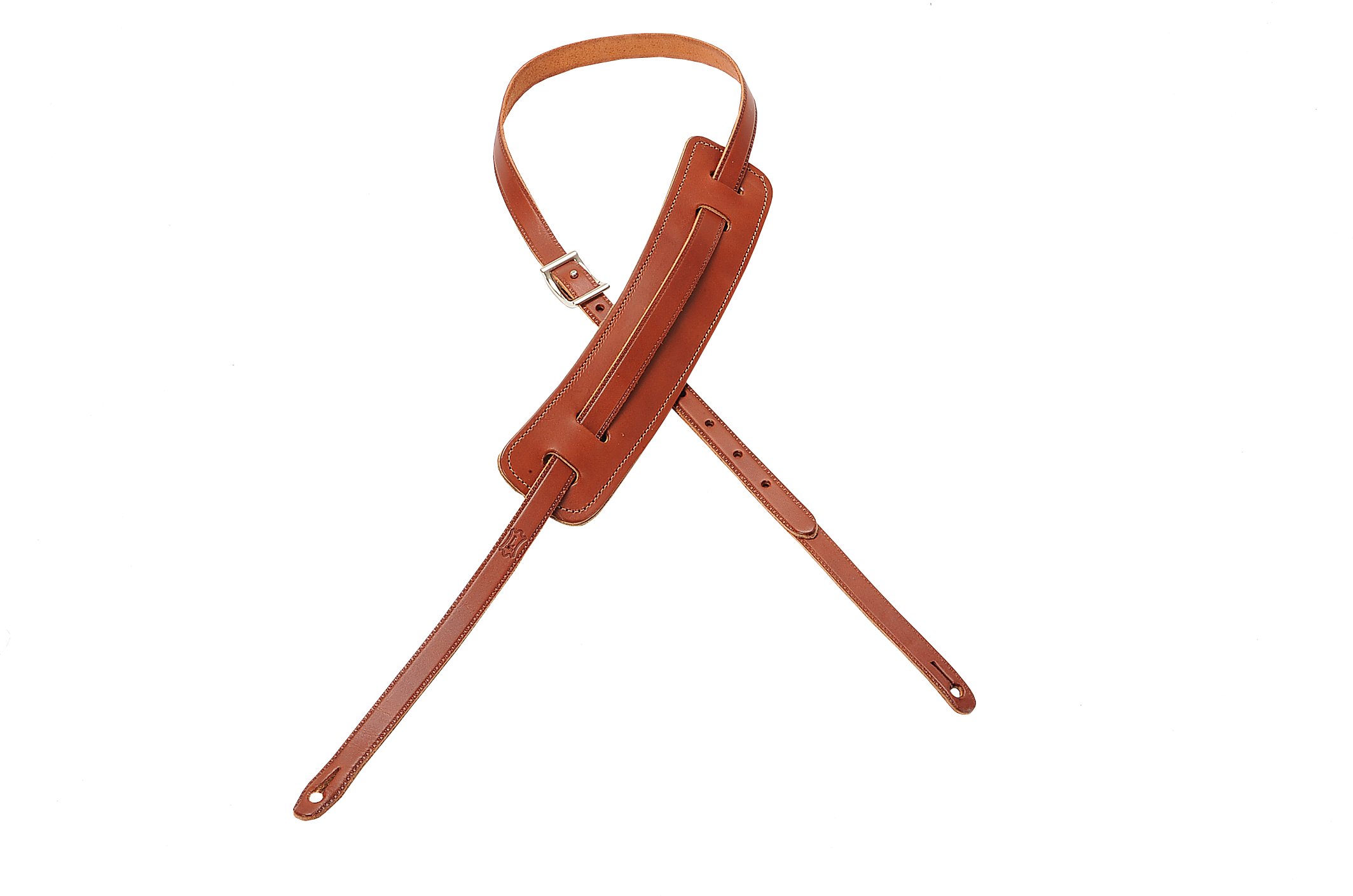 Levy's Leathers M25-wal 50's Style RNR Leather Strap - Walnut