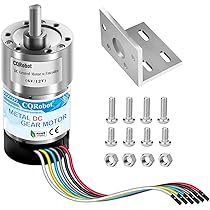 CQRobot 30:1 Metal DC Geared-Down Motor 37Dx67.5L mm 6V/12V, with