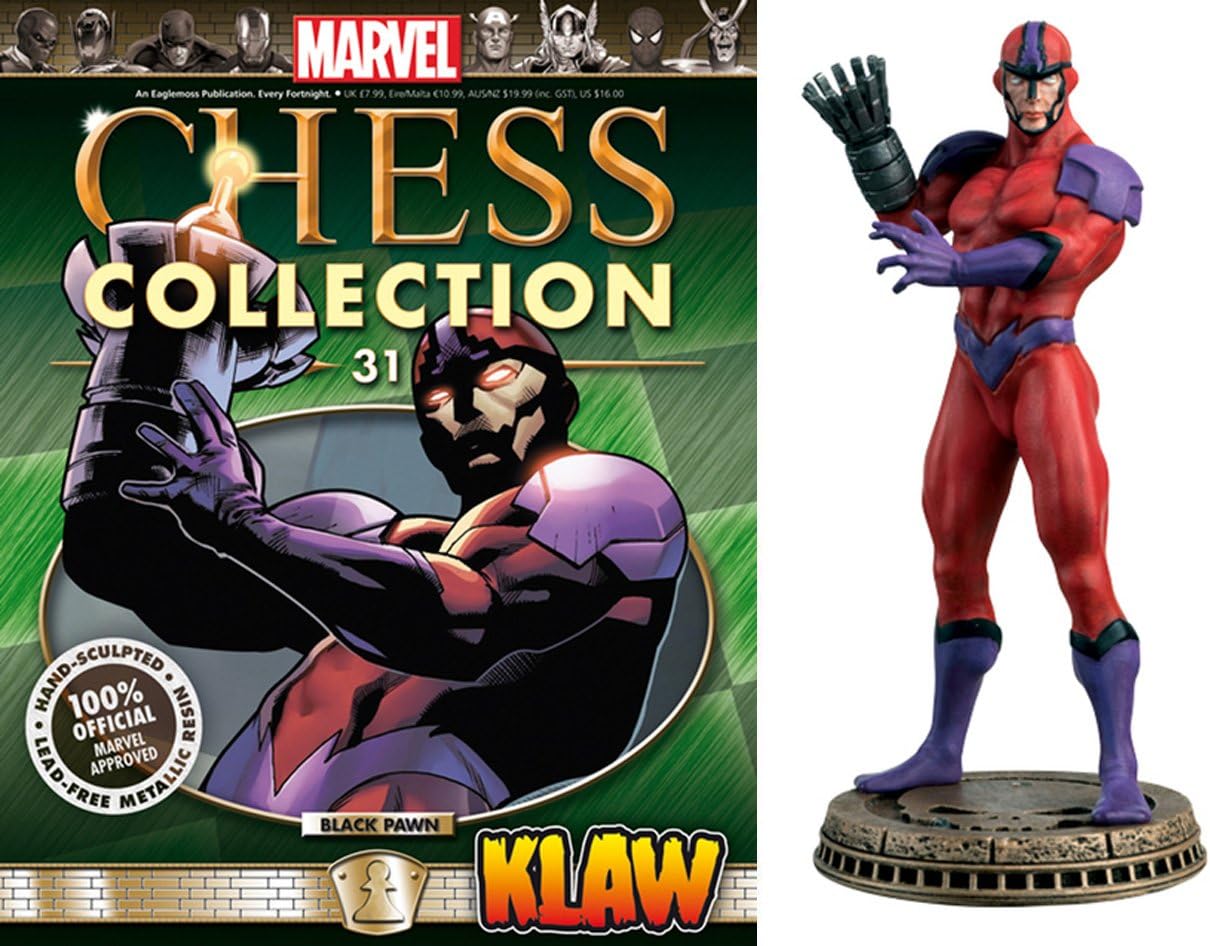 Eaglemoss Marvel Chess Figurine Collection Nº 31 Klaw BigaMart