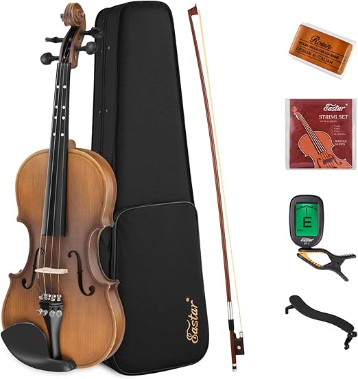 Eastar 4/4 Violin Adult Child Violin for Beginner Student Kid Violin