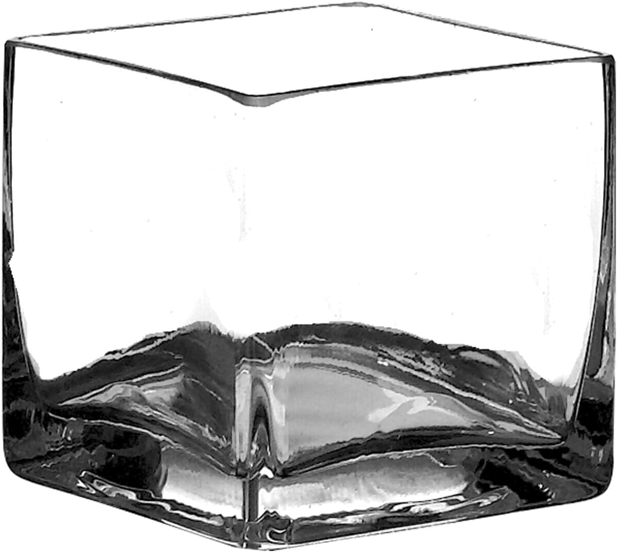 Syndicate Sales 3" x 3" x 3" Square Votive, Clear