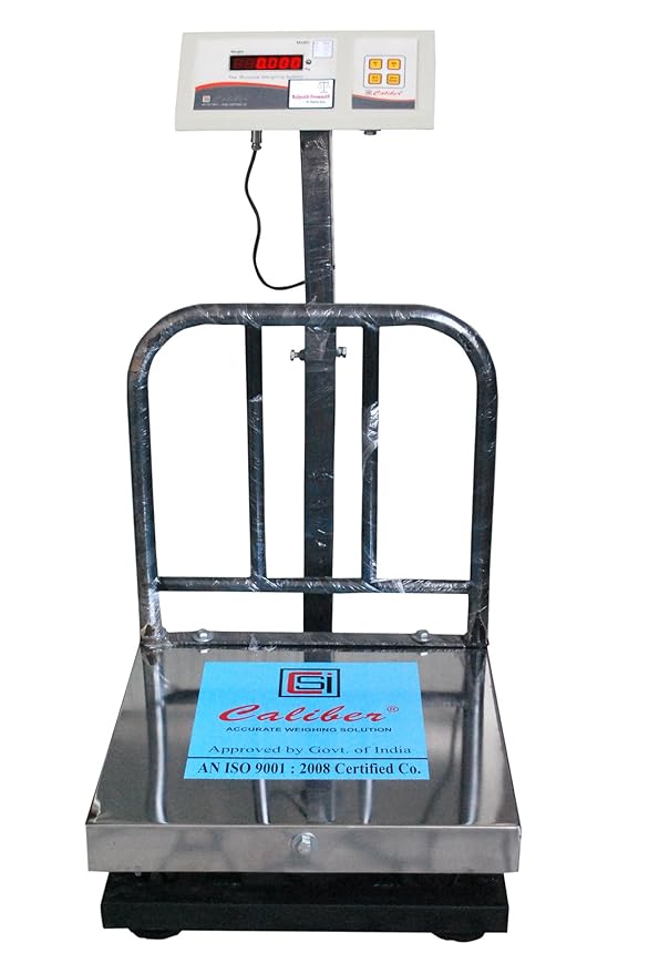 Baijnath Premnath Caliber 50kg X 10g Stainless Steel Platform