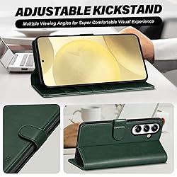 TUCCH Wallet Case for Galaxy S25 Plus 5G, Magnetic