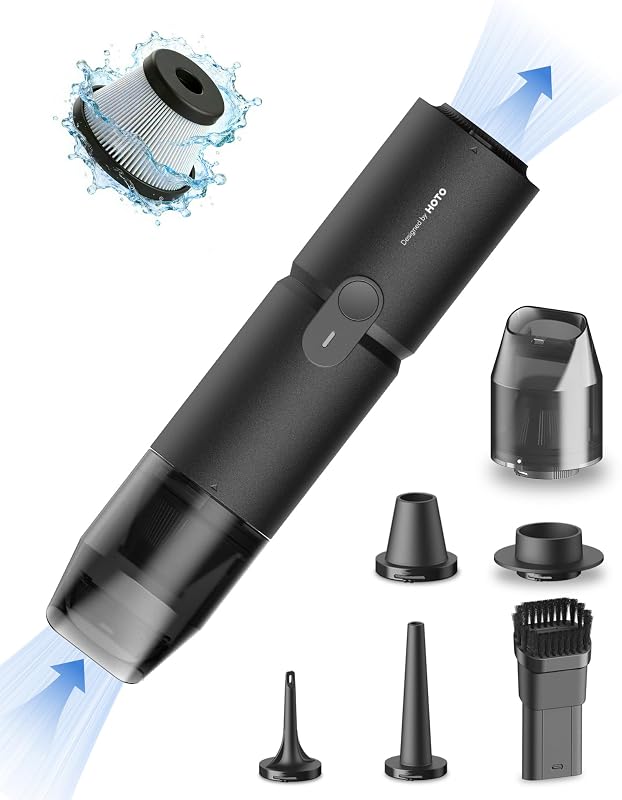 Aspirador de Mão 15000Pa 4in1 Sem Escovas Sem Fitas