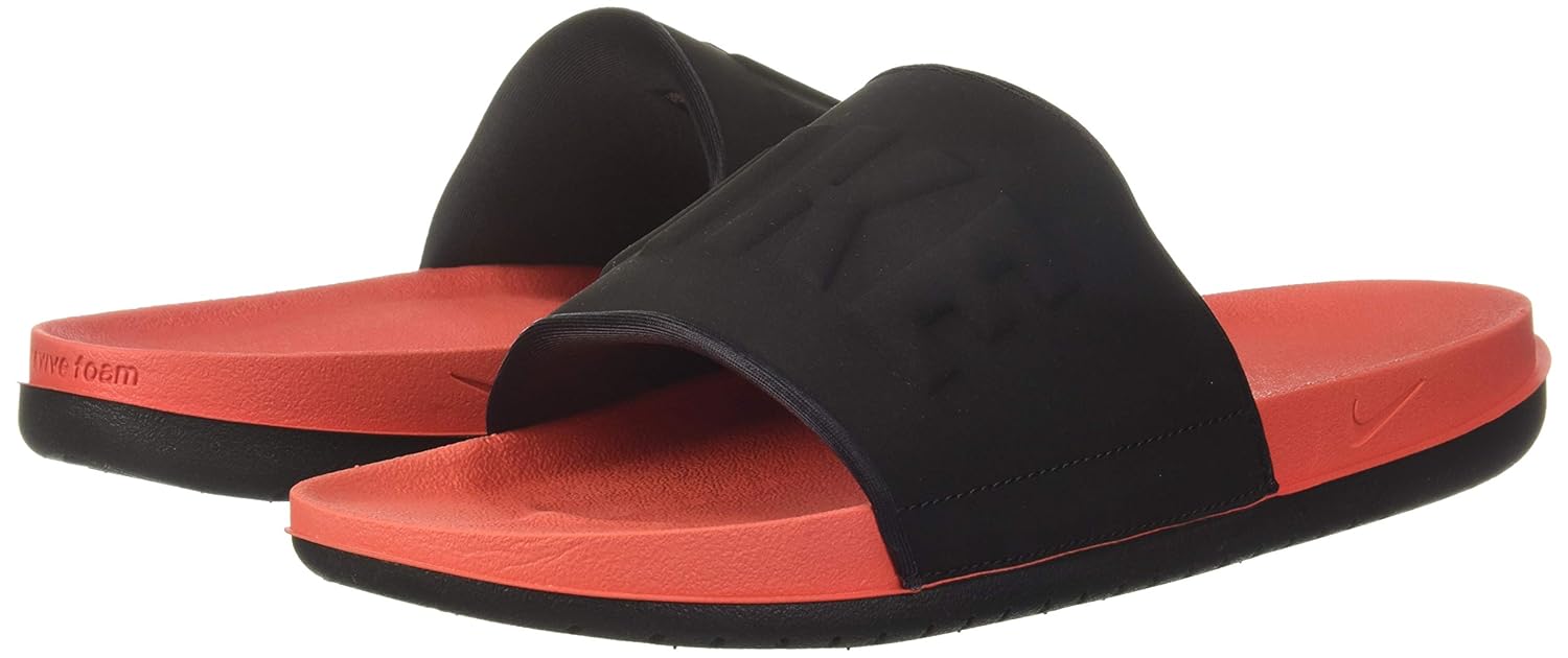 red nike offcourt slides