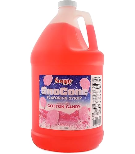 snosnoページ　すのぽぷあぷ(わたあめ) Amazon.com : Snappy Fruit Punch Sno Cone Syrup, 1 Gallon (128 oz