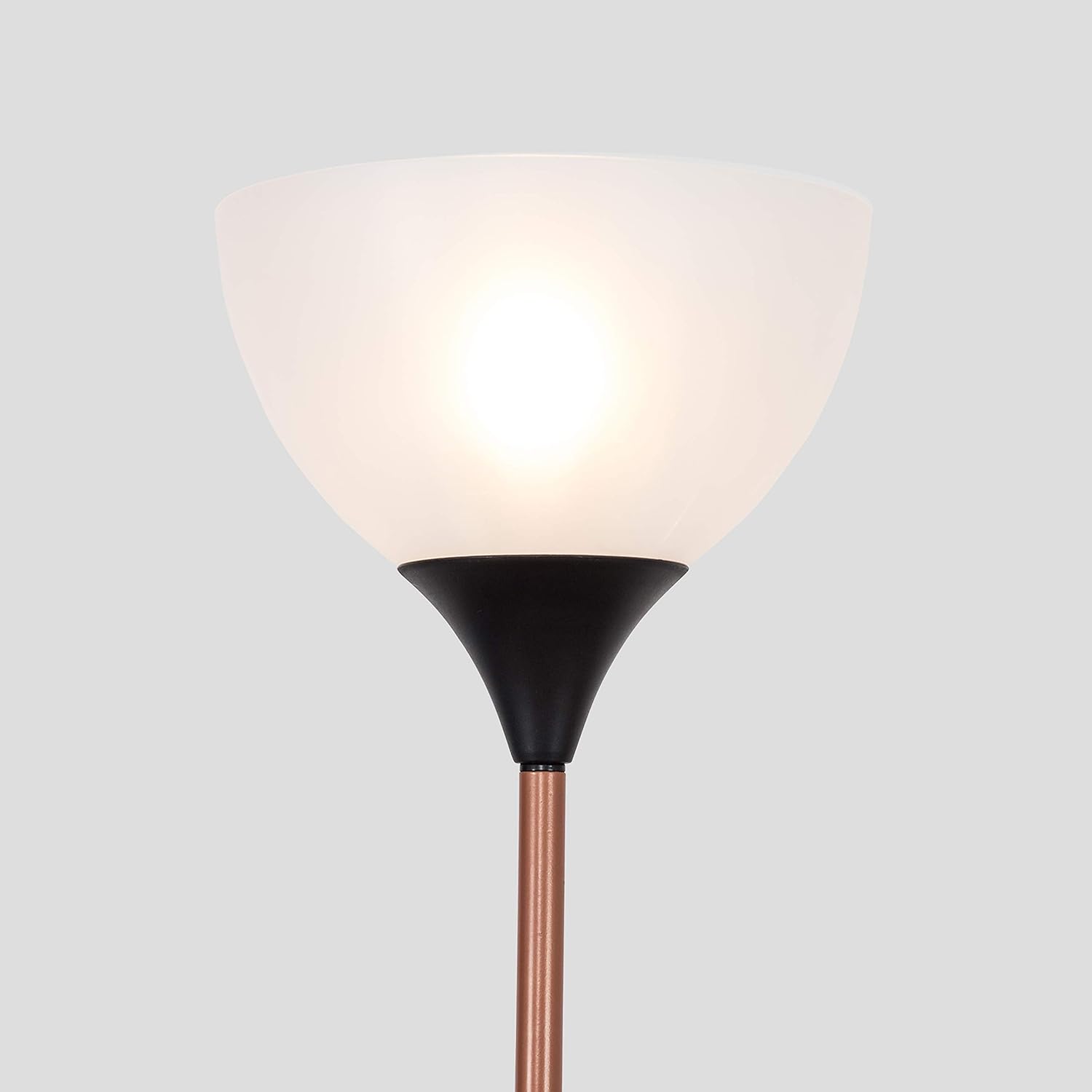 copper uplighter floor lamp