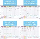 POPRUN Weekly Planner Whiteboard Calendar 60x40cm Self-Adhesive view 8