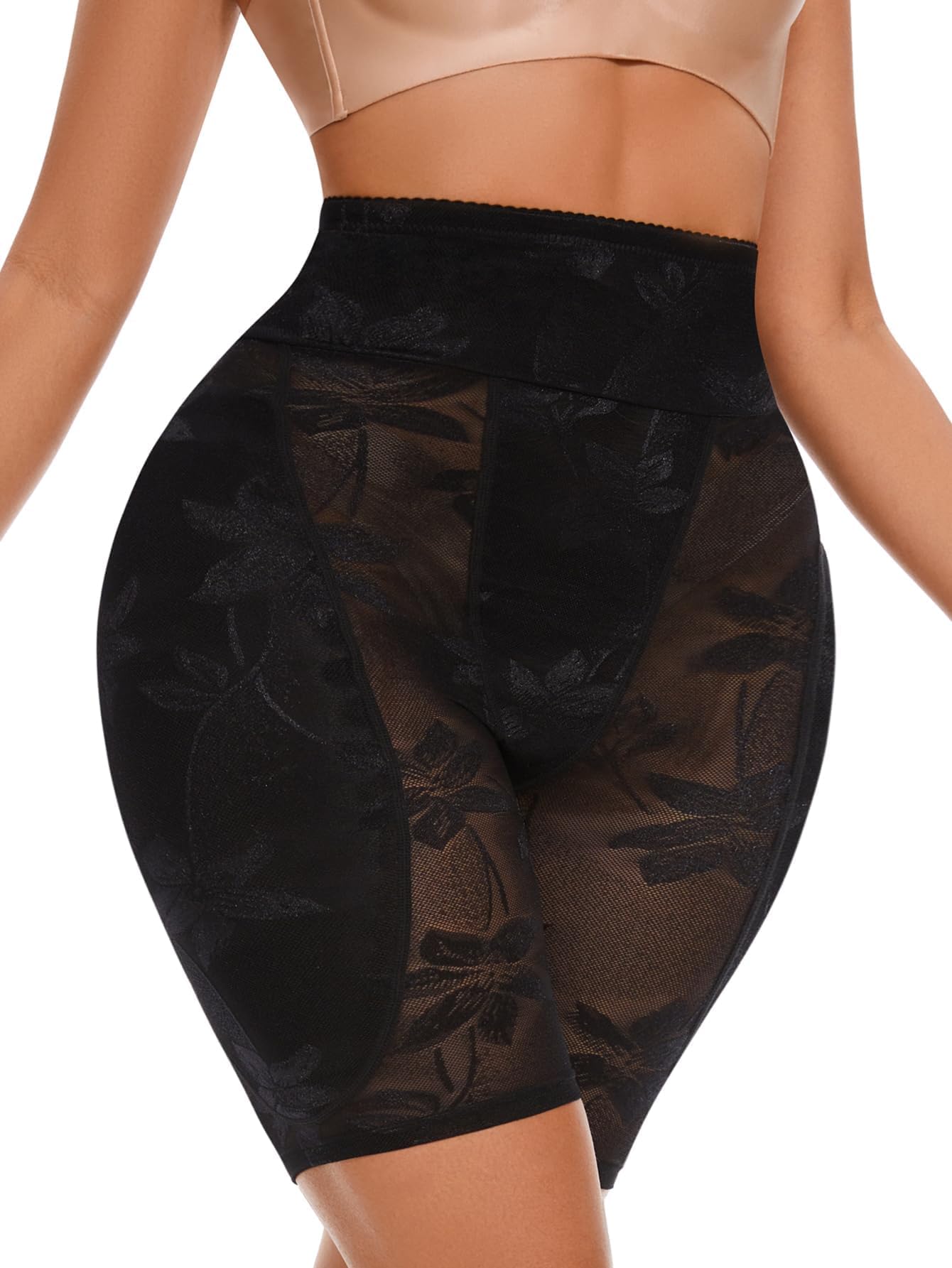 Photo 1 of Clevvets Hip Padded Underwear for Women Hip Enhancer Shapewear Shorts Tummy Control Panties Butt Pads Panty