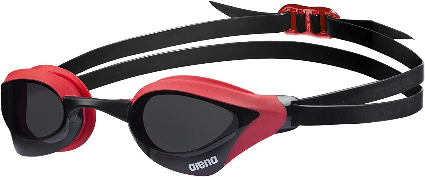 Arena Cobra Core Swimming Goggles Smoke Red