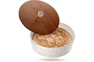 Viosuniu Ceramic Tortilla Warmer with Lid, 9 Inch Tortilla Holder, Bread & Pancake Warmer, Microwave and Dishwasher Safe for 