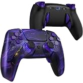 HEXGAMING PHANTOM Wireless Controller Compatible with ps5, Orochi | Hall Effect Joysticks, Adjustable Triggers, 4 Remappable Buttons, 6 Profiles, 8 Swappable Sticks, PC Compatible