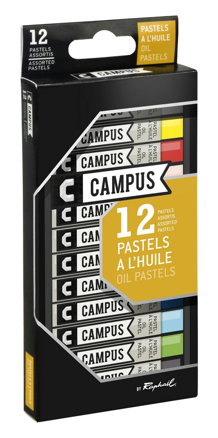 Sennelier Campus K61B.120 Box of 12 Oil Pastels